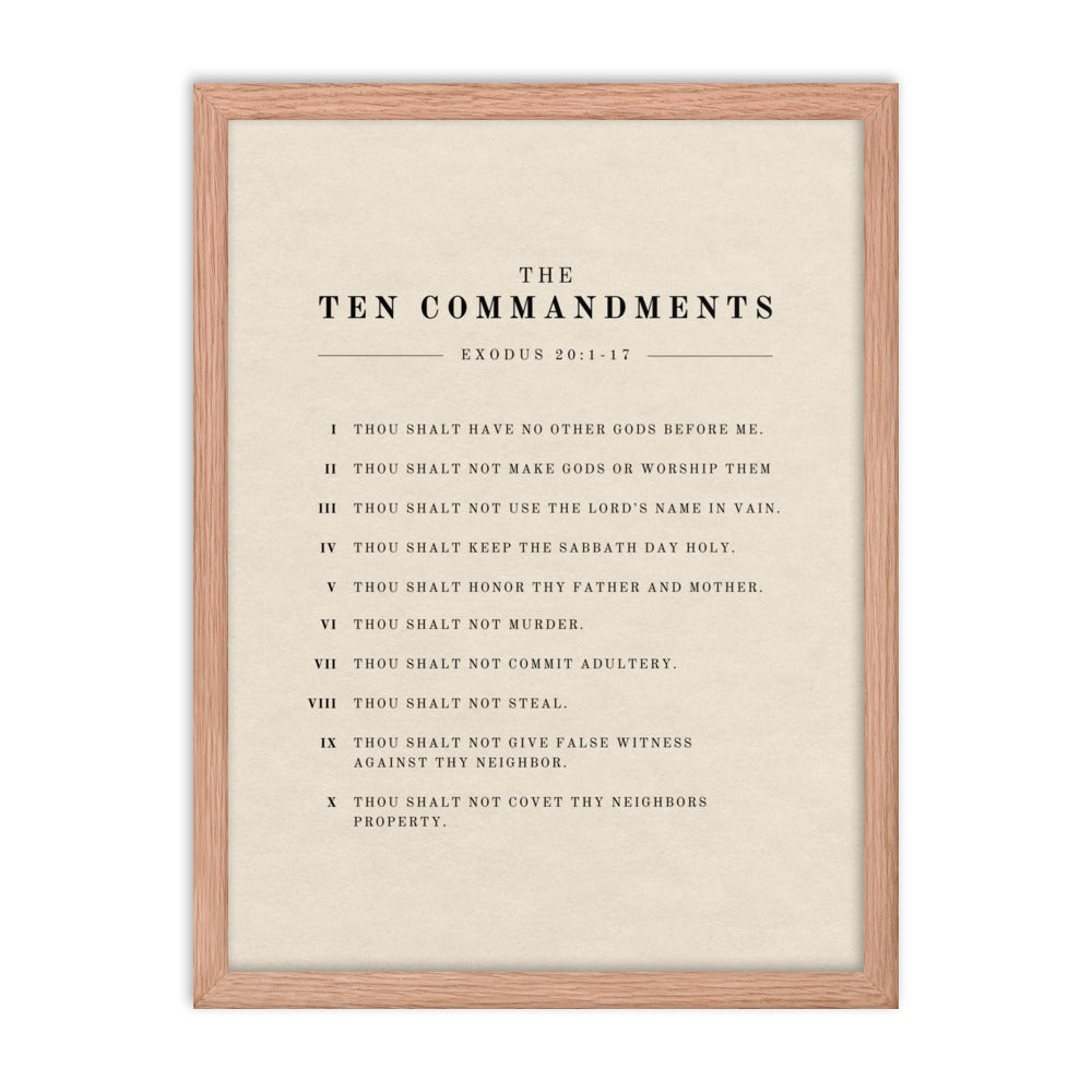 The Ten Commandments Wall Art on Light Or Dark Background    5″×7″ / Unframed Matte Paper / Light-5″×7″ / Unframed Matte Paper / Dark-A1 (23.3″×33.1″) / Unframed Matte Paper / Light-A1 (23.3″×33.1″) / Unframed Matte Paper / Dark-A2 (16.5″×23.3″) / Unframed Matte Paper / Light-A2 (16.5″×23.3″) / Unframed Matte Paper / Dark-8″×10″ / Unframed Matte Paper / Light-8″×10″ / Unframed Matte Paper / Dark-8″×10″ / Black / Light-8″×10″ / Black / Dark