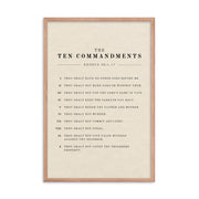 The Ten Commandments - Light 24x36