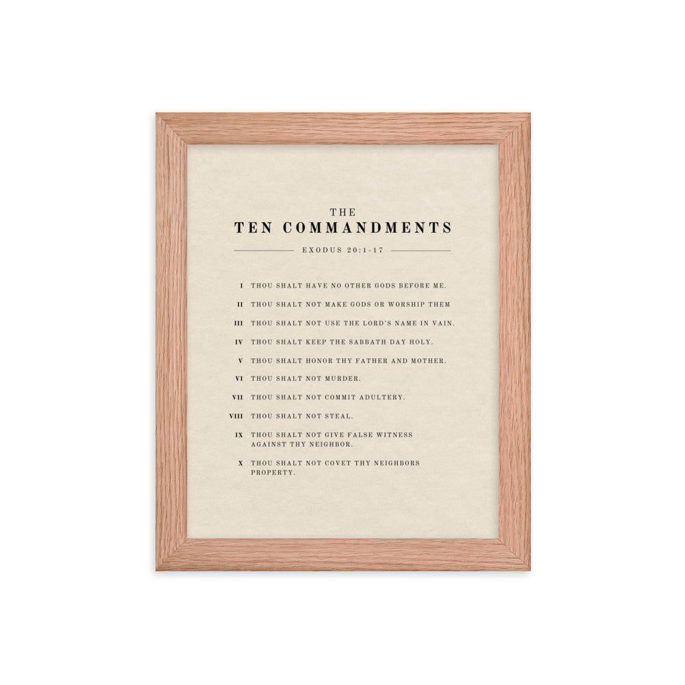 The Ten Commandments Wall Art on Light Or Dark Background    5″×7″ / Unframed Matte Paper / Light-5″×7″ / Unframed Matte Paper / Dark-A1 (23.3″×33.1″) / Unframed Matte Paper / Light-A1 (23.3″×33.1″) / Unframed Matte Paper / Dark-A2 (16.5″×23.3″) / Unframed Matte Paper / Light-A2 (16.5″×23.3″) / Unframed Matte Paper / Dark-8″×10″ / Unframed Matte Paper / Light-8″×10″ / Unframed Matte Paper / Dark-8″×10″ / Black / Light-8″×10″ / Black / Dark