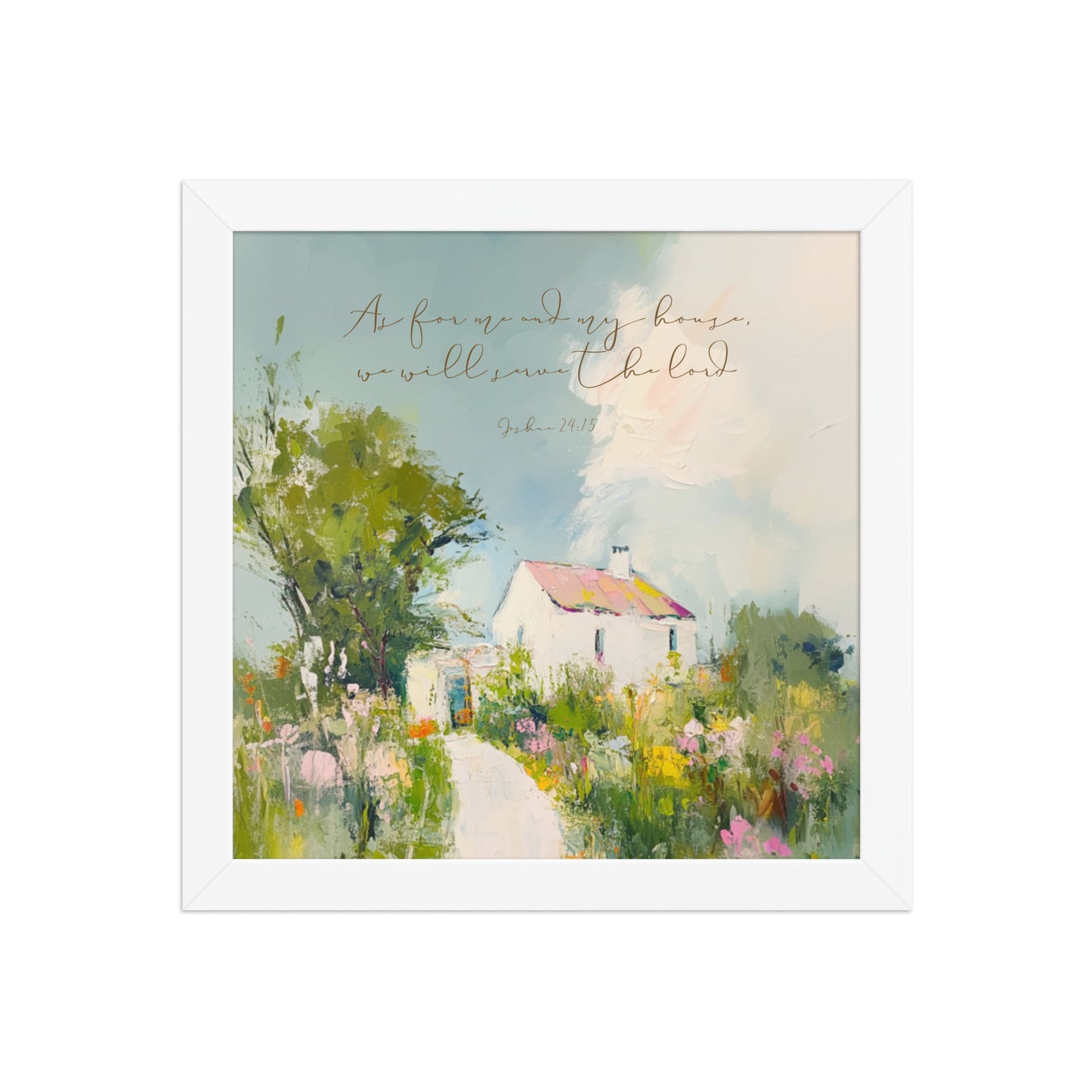 "As for Me and My House" – Joshua 24:15 Scripture Wall Art    Unframed Matte Paper / 8″×10″-Unframed Matte Paper / 10″×10″-Unframed Matte Paper / 11″×14″-Unframed Matte Paper / 12″×12″-Unframed Matte Paper / 12″×16″-Unframed Matte Paper / 12″×18″-Unframed Matte Paper / 14″×14″-Unframed Matte Paper / 16″×16″-Unframed Matte Paper / 16″×20″-Unframed Matte Paper / 18″×18″