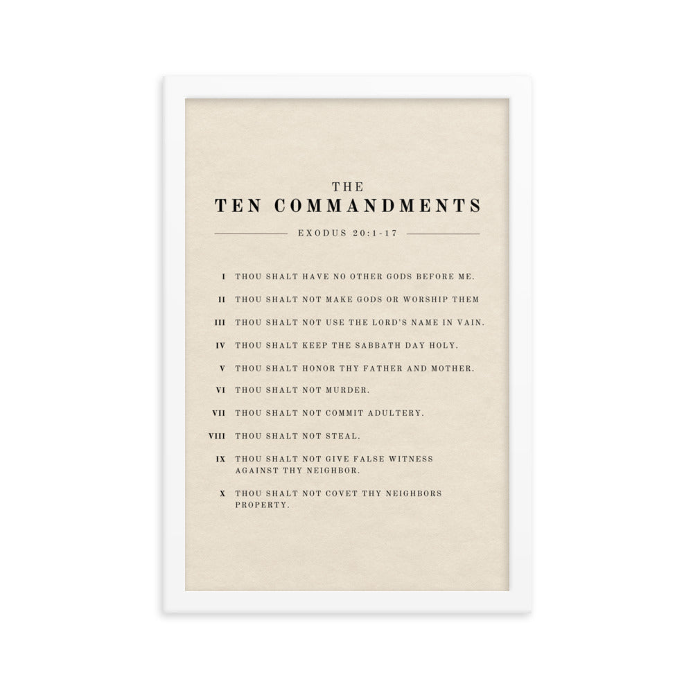 The Ten Commandments Wall Art on Light Or Dark Background    5″×7″ / Unframed Matte Paper / Light-5″×7″ / Unframed Matte Paper / Dark-A1 (23.3″×33.1″) / Unframed Matte Paper / Light-A1 (23.3″×33.1″) / Unframed Matte Paper / Dark-A2 (16.5″×23.3″) / Unframed Matte Paper / Light-A2 (16.5″×23.3″) / Unframed Matte Paper / Dark-8″×10″ / Unframed Matte Paper / Light-8″×10″ / Unframed Matte Paper / Dark-8″×10″ / Black / Light-8″×10″ / Black / Dark