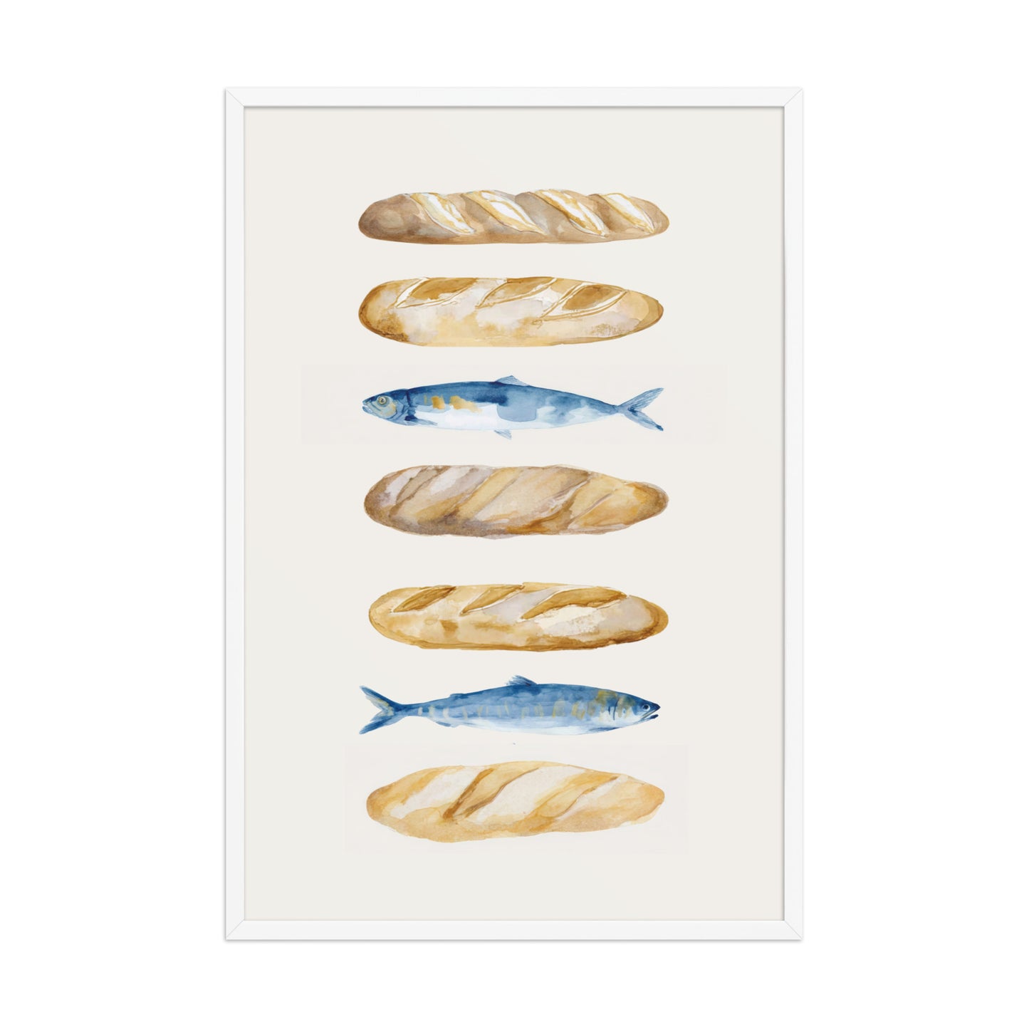 Miracle of Abundance - Loaves and Fishes Christian Wall Art    Unframed Matte Paper / 8″×10″-Unframed Matte Paper / 11″×14″-Unframed Matte Paper / 12″×16″-Unframed Matte Paper / 12″×18″-Unframed Matte Paper / 16″×20″-Unframed Matte Paper / 18″×24″-Unframed Matte Paper / 20″×30″-Unframed Matte Paper / 24″×36″-Black / 8″×10″-Black / 11″×14″