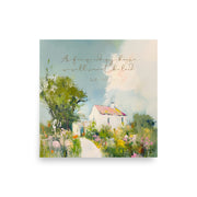 "As for Me and My House" – Joshua 24:15 Scripture Wall Art