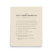 The Ten Commandments Wall Art on Light Or Dark Background    5″×7″ / Unframed Matte Paper / Light-5″×7″ / Unframed Matte Paper / Dark-A1 (23.3″×33.1″) / Unframed Matte Paper / Light-A1 (23.3″×33.1″) / Unframed Matte Paper / Dark-A2 (16.5″×23.3″) / Unframed Matte Paper / Light-A2 (16.5″×23.3″) / Unframed Matte Paper / Dark-8″×10″ / Unframed Matte Paper / Light-8″×10″ / Unframed Matte Paper / Dark-8″×10″ / Black / Light-8″×10″ / Black / Dark