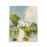 "As for Me and My House" – Joshua 24:15 Scripture Wall Art