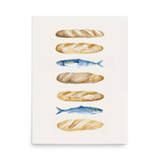 Miracle of Abundance - Loaves and Fishes Christian Wall Art