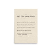 The Ten Commandments Wall Art on Light Or Dark Background    5″×7″ / Unframed Matte Paper / Light-5″×7″ / Unframed Matte Paper / Dark-A1 (23.3″×33.1″) / Unframed Matte Paper / Light-A1 (23.3″×33.1″) / Unframed Matte Paper / Dark-A2 (16.5″×23.3″) / Unframed Matte Paper / Light-A2 (16.5″×23.3″) / Unframed Matte Paper / Dark-8″×10″ / Unframed Matte Paper / Light-8″×10″ / Unframed Matte Paper / Dark-8″×10″ / Black / Light-8″×10″ / Black / Dark
