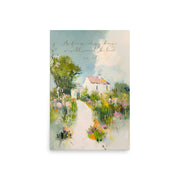 "As for Me and My House" – Joshua 24:15 Scripture Wall Art