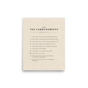 The Ten Commandments Wall Art on Light Or Dark Background    5″×7″ / Unframed Matte Paper / Light-5″×7″ / Unframed Matte Paper / Dark-A1 (23.3″×33.1″) / Unframed Matte Paper / Light-A1 (23.3″×33.1″) / Unframed Matte Paper / Dark-A2 (16.5″×23.3″) / Unframed Matte Paper / Light-A2 (16.5″×23.3″) / Unframed Matte Paper / Dark-8″×10″ / Unframed Matte Paper / Light-8″×10″ / Unframed Matte Paper / Dark-8″×10″ / Black / Light-8″×10″ / Black / Dark