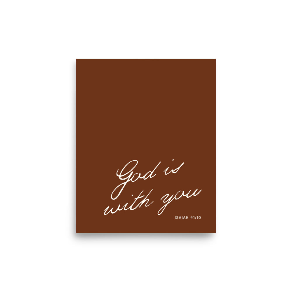 "Do Not Fear" Isaiah 41:10 Art | 3 Color Options