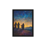The Three Kings - Framed Canvas Print    Unframed Canvas / 8″×10″-Unframed Canvas / 9″×12″-Unframed Canvas / 11″×14″-Unframed Canvas / 12″×12″-Unframed Canvas / 12″×16″-Unframed Canvas / 12″×18″-Unframed Canvas / 16″×16″-Unframed Canvas / 16″×20″-Unframed Canvas / 18″×24″-Unframed Canvas / 20″×28″