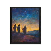 The Three Kings - Framed Canvas Print    Unframed Canvas / 8″×10″-Unframed Canvas / 9″×12″-Unframed Canvas / 11″×14″-Unframed Canvas / 12″×12″-Unframed Canvas / 12″×16″-Unframed Canvas / 12″×18″-Unframed Canvas / 16″×16″-Unframed Canvas / 16″×20″-Unframed Canvas / 18″×24″-Unframed Canvas / 20″×28″
