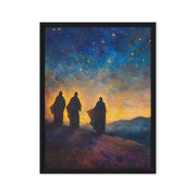 The Three Kings - Framed Canvas Print    Unframed Canvas / 8″×10″-Unframed Canvas / 9″×12″-Unframed Canvas / 11″×14″-Unframed Canvas / 12″×12″-Unframed Canvas / 12″×16″-Unframed Canvas / 12″×18″-Unframed Canvas / 16″×16″-Unframed Canvas / 16″×20″-Unframed Canvas / 18″×24″-Unframed Canvas / 20″×28″