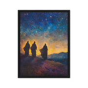 The Three Kings - Framed Canvas Print    Unframed Canvas / 8″×10″-Unframed Canvas / 9″×12″-Unframed Canvas / 11″×14″-Unframed Canvas / 12″×12″-Unframed Canvas / 12″×16″-Unframed Canvas / 12″×18″-Unframed Canvas / 16″×16″-Unframed Canvas / 16″×20″-Unframed Canvas / 18″×24″-Unframed Canvas / 20″×28″