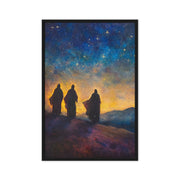 The Three Kings - Framed Canvas Print    Unframed Canvas / 8″×10″-Unframed Canvas / 9″×12″-Unframed Canvas / 11″×14″-Unframed Canvas / 12″×12″-Unframed Canvas / 12″×16″-Unframed Canvas / 12″×18″-Unframed Canvas / 16″×16″-Unframed Canvas / 16″×20″-Unframed Canvas / 18″×24″-Unframed Canvas / 20″×28″