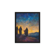The Three Kings - Framed Canvas Print    Unframed Canvas / 8″×10″-Unframed Canvas / 9″×12″-Unframed Canvas / 11″×14″-Unframed Canvas / 12″×12″-Unframed Canvas / 12″×16″-Unframed Canvas / 12″×18″-Unframed Canvas / 16″×16″-Unframed Canvas / 16″×20″-Unframed Canvas / 18″×24″-Unframed Canvas / 20″×28″