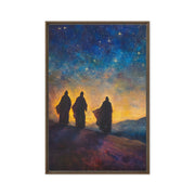 The Three Kings - Framed Canvas Print    Unframed Canvas / 8″×10″-Unframed Canvas / 9″×12″-Unframed Canvas / 11″×14″-Unframed Canvas / 12″×12″-Unframed Canvas / 12″×16″-Unframed Canvas / 12″×18″-Unframed Canvas / 16″×16″-Unframed Canvas / 16″×20″-Unframed Canvas / 18″×24″-Unframed Canvas / 20″×28″