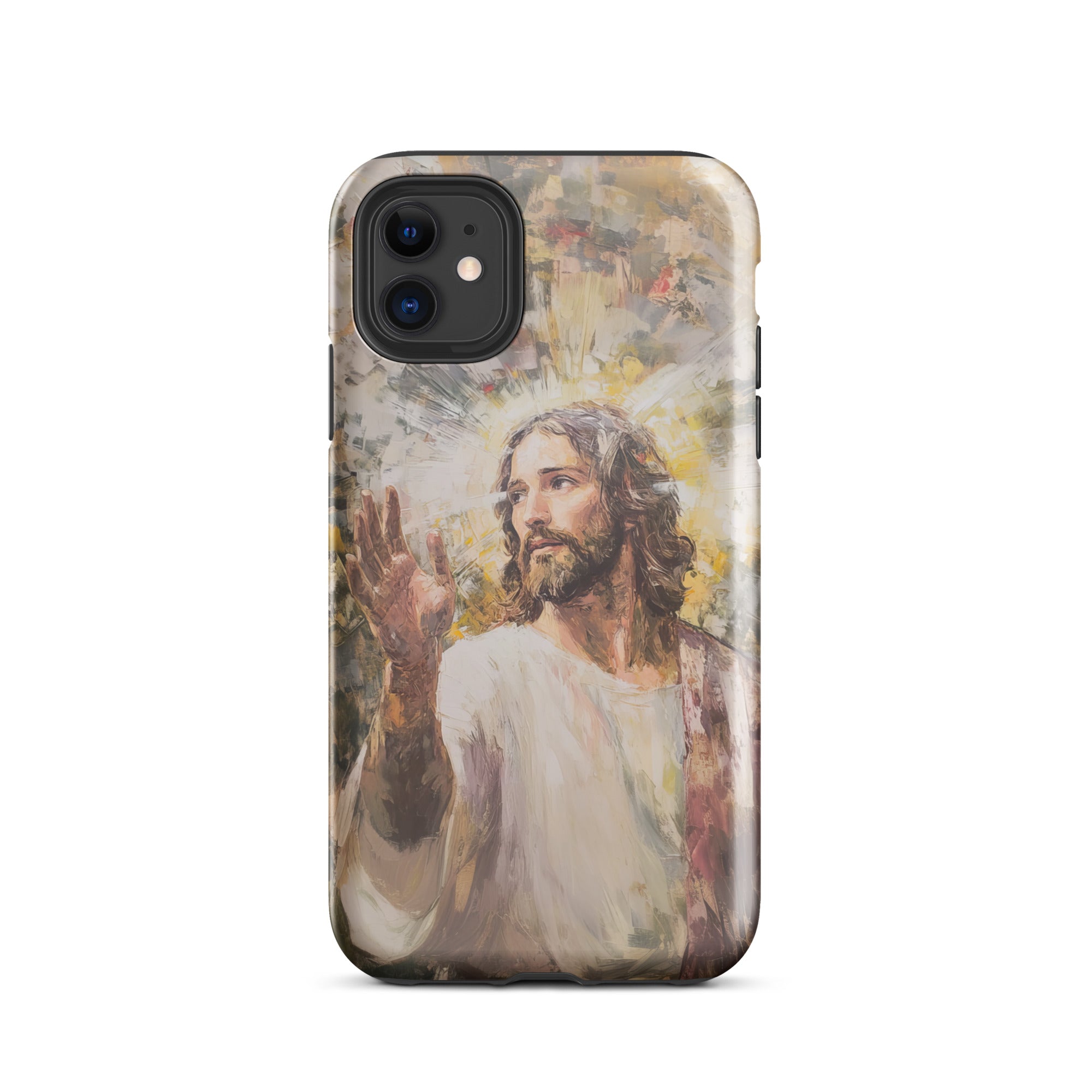 Christ - Hard Phone Case for iPhone and Samsung Glossy / iPhone 11-Glossy / iPhone 11 Pro-Glossy / iPhone 11 Pro Max-Glossy / iPhone 12 mini-Glossy / iPhone 12-Glossy / iPhone 12 Pro-Glossy / iPhone 12 Pro Max-Glossy / iPhone 13 mini-Glossy / iPhone 13-Glossy / iPhone 13 Pro