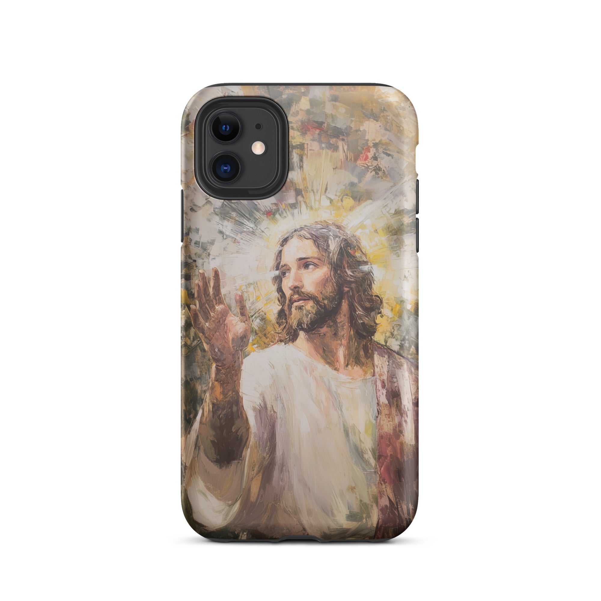 Christ - Hard Phone Case for iPhone and Samsung Glossy / iPhone 11-Glossy / iPhone 11 Pro-Glossy / iPhone 11 Pro Max-Glossy / iPhone 12 mini-Glossy / iPhone 12-Glossy / iPhone 12 Pro-Glossy / iPhone 12 Pro Max-Glossy / iPhone 13 mini-Glossy / iPhone 13-Glossy / iPhone 13 Pro