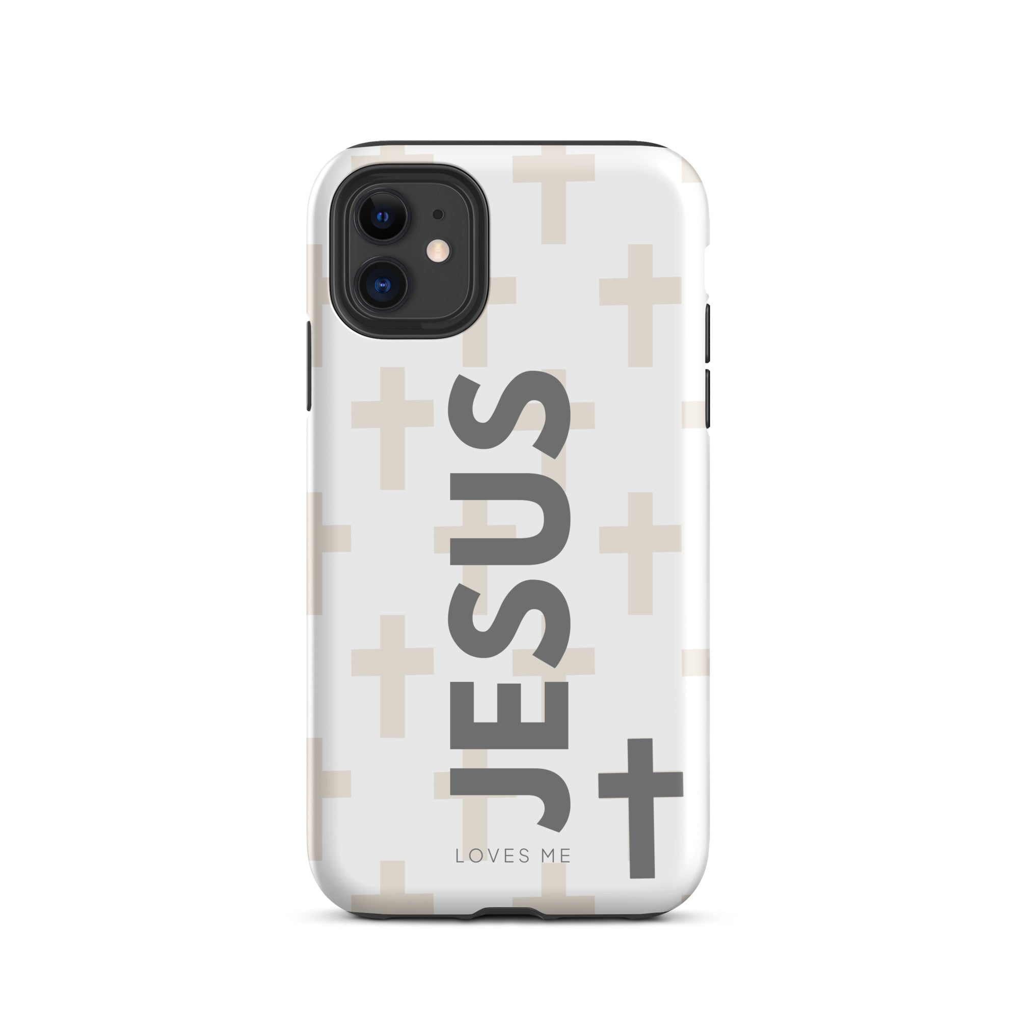 Jesus Loves Me - Tough Case for iPhone & Samsung Glossy / iPhone 11-Glossy / iPhone 11 Pro-Glossy / iPhone 11 Pro Max-Glossy / iPhone 12 mini-Glossy / iPhone 12-Glossy / iPhone 12 Pro-Glossy / iPhone 12 Pro Max-Glossy / iPhone 13 mini-Glossy / iPhone 13-Glossy / iPhone 13 Pro