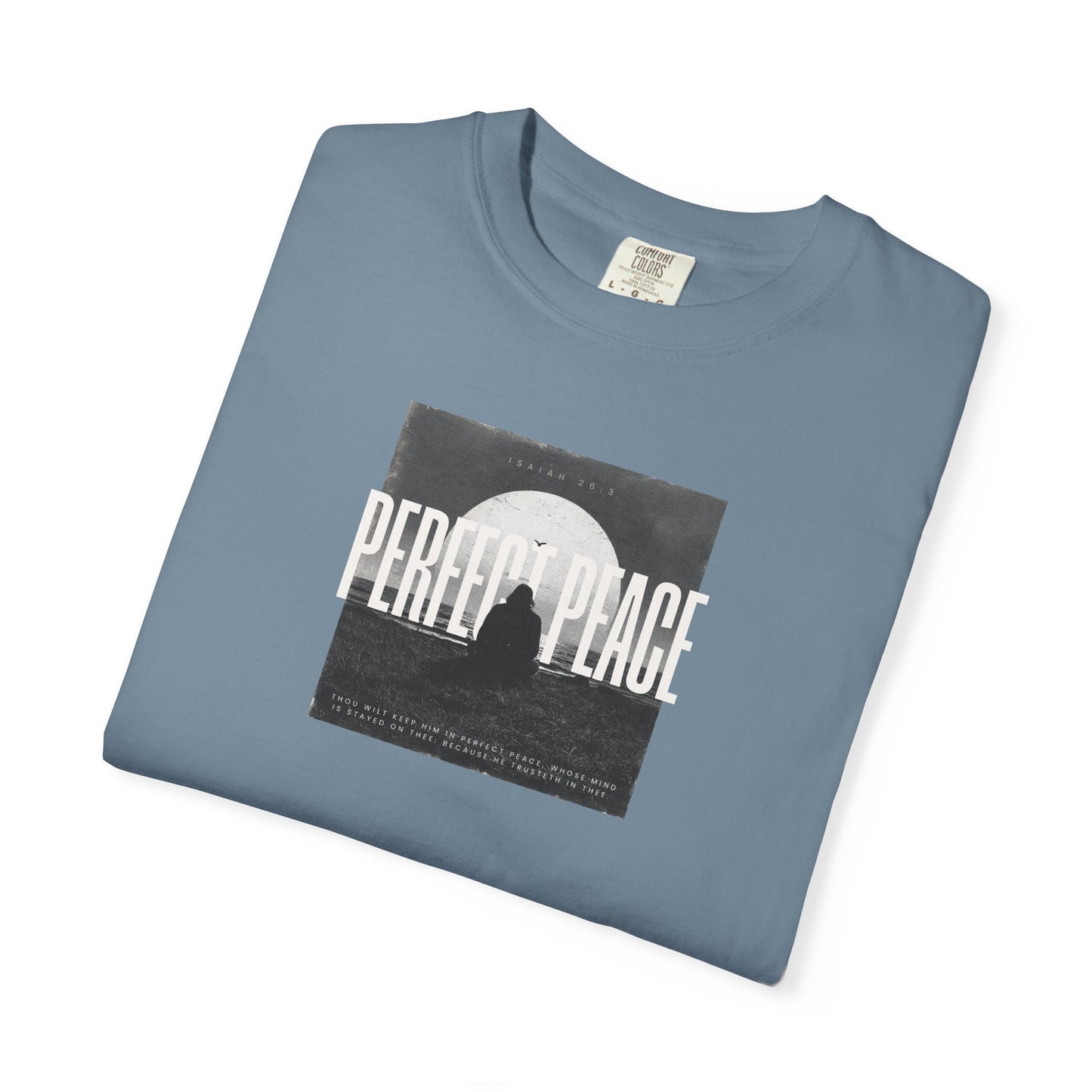 Perfect Peace Tee – Isaiah 26:3 Christian Shirt for Calm & Trust
