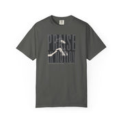 Praise in Motion Classic Tee – Psalm 149:3 Faith in Movement    Black / S-White / S-Bay / S-Berry / S-Blue Spruce / S 