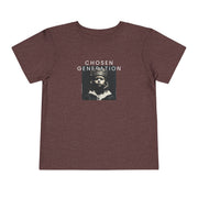 Chosen Generation Toddler Tee – 1 Peter 2:9 Christian Shirt    Asphalt / 2T-Black / 2T-Navy / 2T-Pink / 2T-Dark Heather Grey / 2T 