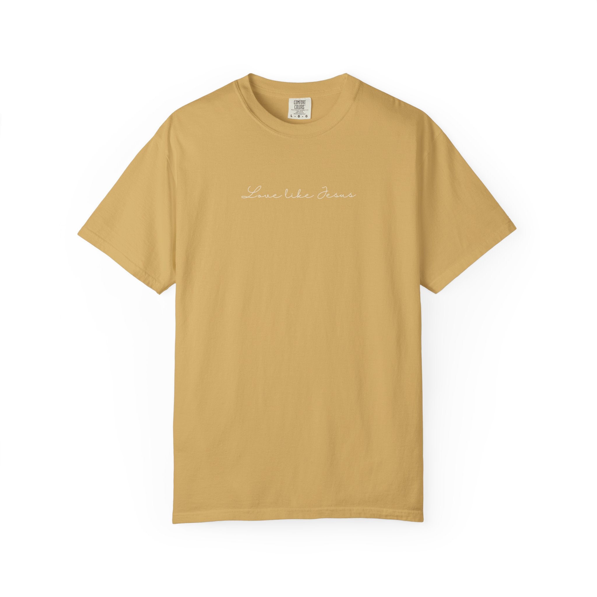 Love of Jesus | Comfort Colors® Protected Christian Streetwear T-Shirt | Faith Tee | Guardian Angels Christian Gift | Christian Apparel