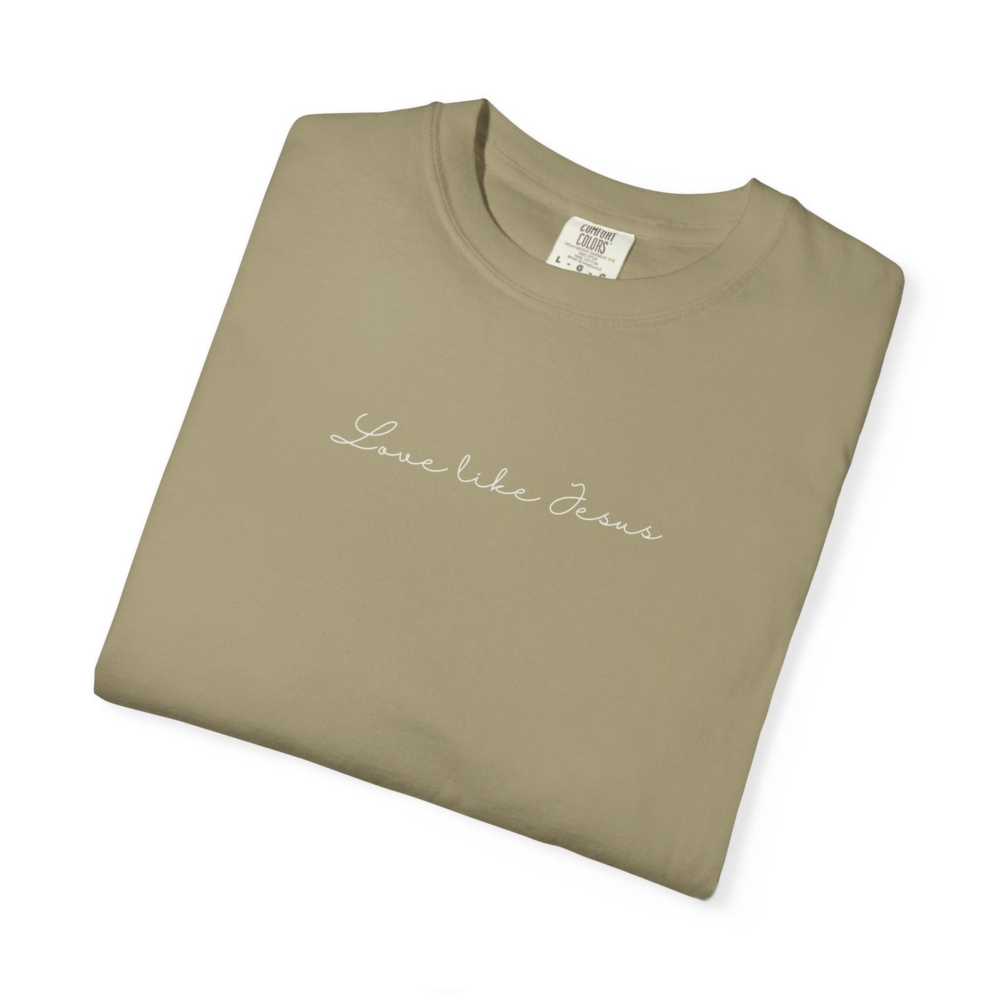 Love of Jesus | Comfort Colors® Protected Christian Streetwear T-Shirt | Faith Tee | Guardian Angels Christian Gift | Christian Apparel