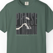Praise in Motion Classic Tee – Psalm 149:3 Faith in Movement    Black / S-White / S-Bay / S-Berry / S-Blue Spruce / S 
