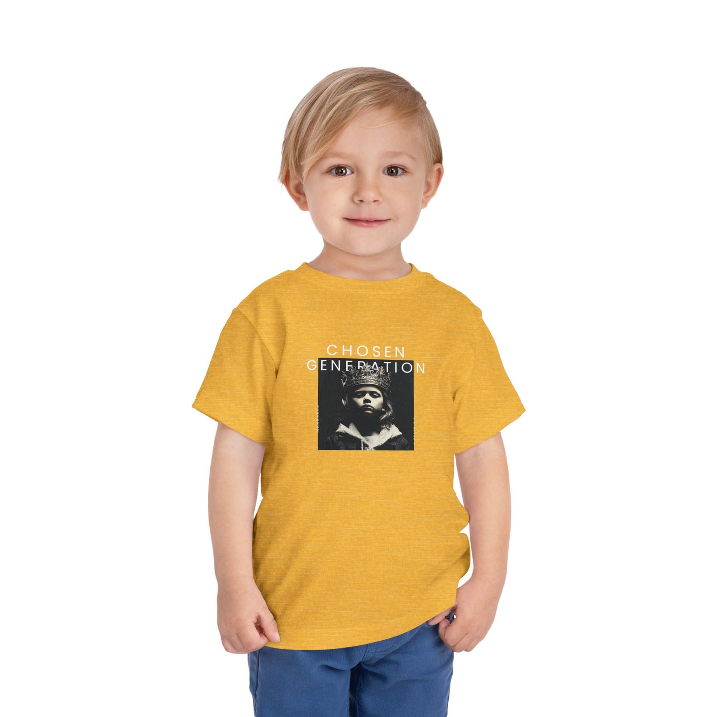 Chosen Generation Toddler Tee – 1 Peter 2:9 Christian Shirt    Asphalt / 2T-Black / 2T-Navy / 2T-Pink / 2T-Dark Heather Grey / 2T 
