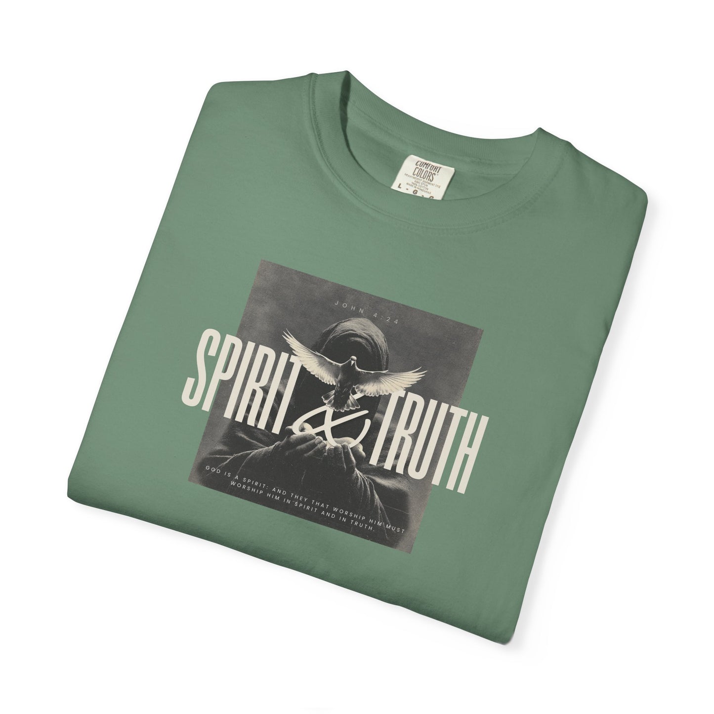 Spirit & Truth Tee – John 4:24 Christian Shirt