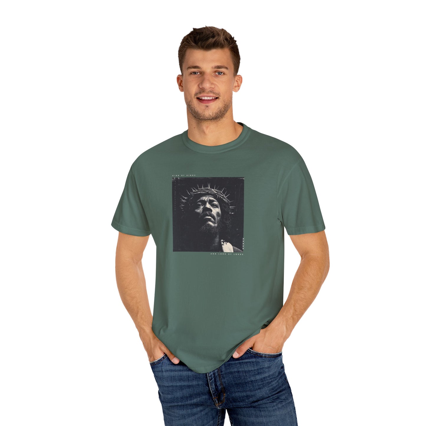 King of Kings T-Shirt – Minimalist Black Jesus Streetwear