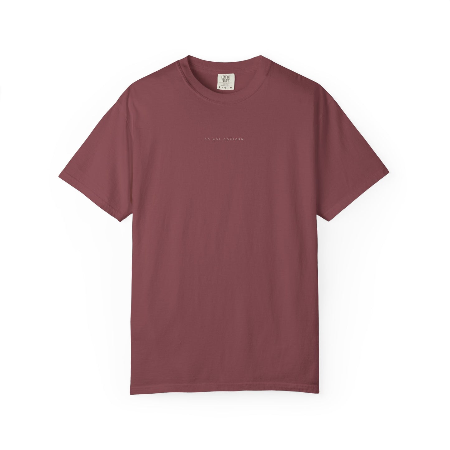 Romans 12:2 Christian Streetwear T-Shirt | Comfort Colors® Faith Tee | Do Not Conform Bible Verse Shirt | Christian Gift Apparel
