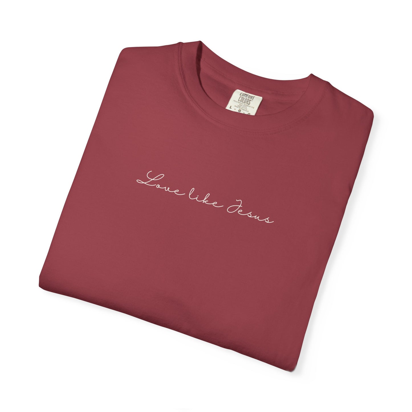 Love of Jesus | Comfort Colors® Protected Christian Streetwear T-Shirt | Faith Tee | Guardian Angels Christian Gift | Christian Apparel