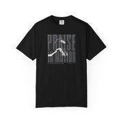 Praise in Motion Classic Tee – Psalm 149:3 Faith in Movement    Black / S-White / S-Bay / S-Berry / S-Blue Spruce / S 