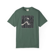 Praise in Motion Classic Tee – Psalm 149:3 Faith in Movement    Black / S-White / S-Bay / S-Berry / S-Blue Spruce / S 