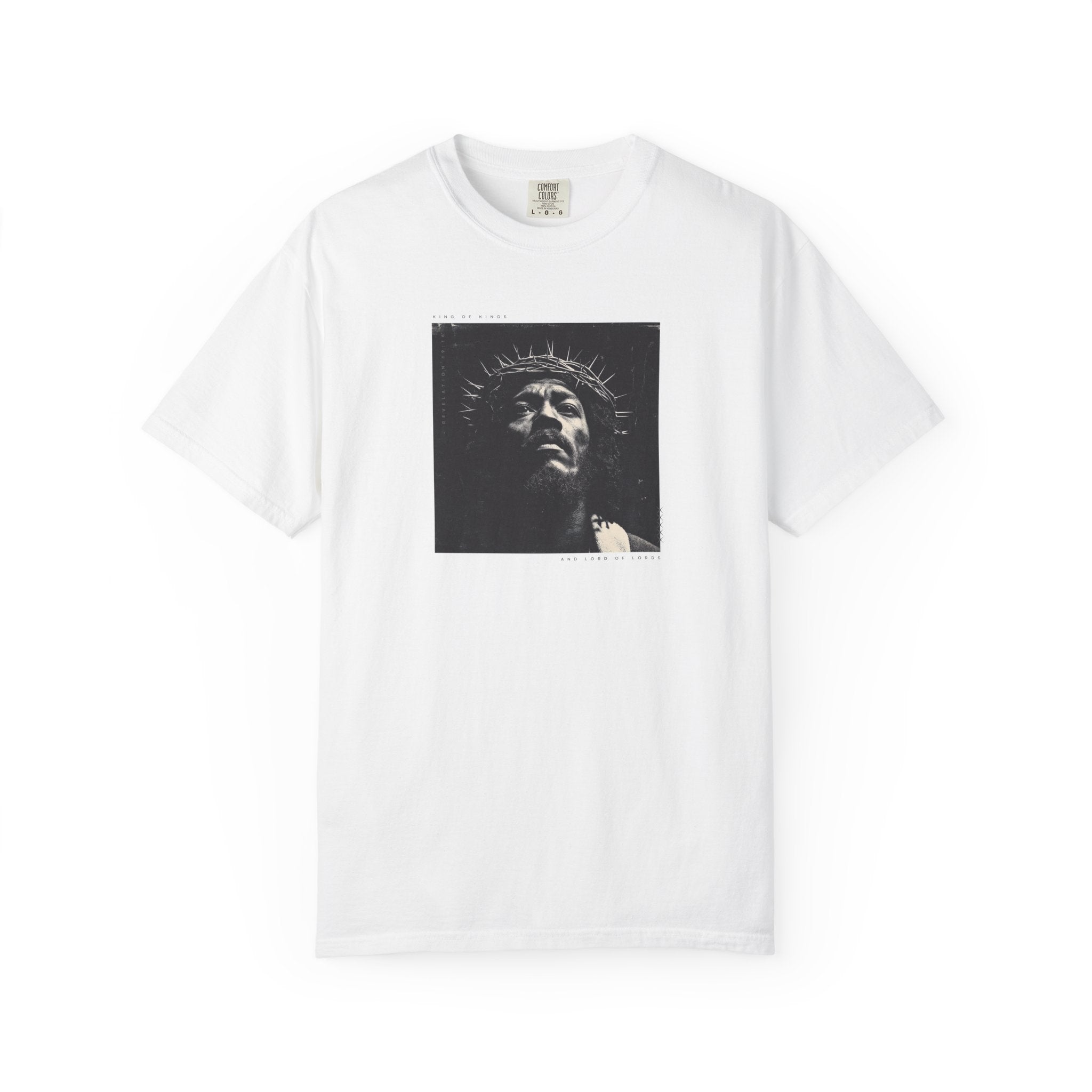 King of Kings T-Shirt – Minimalist Black Jesus Streetwear