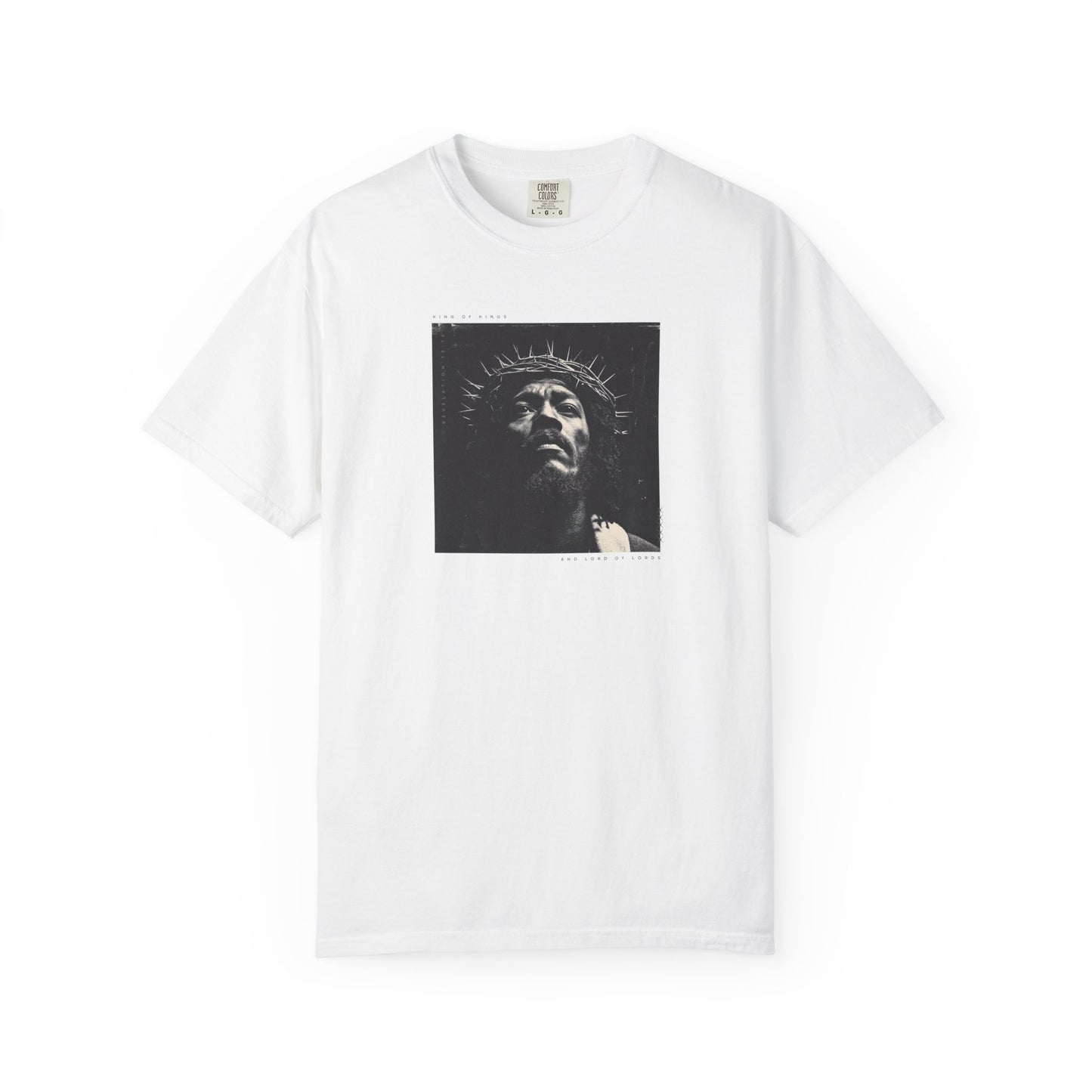 King of Kings T-Shirt – Minimalist Black Jesus Streetwear