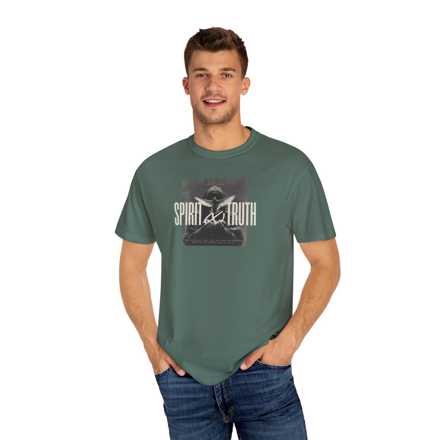 Spirit & Truth Tee – John 4:24 Christian Shirt