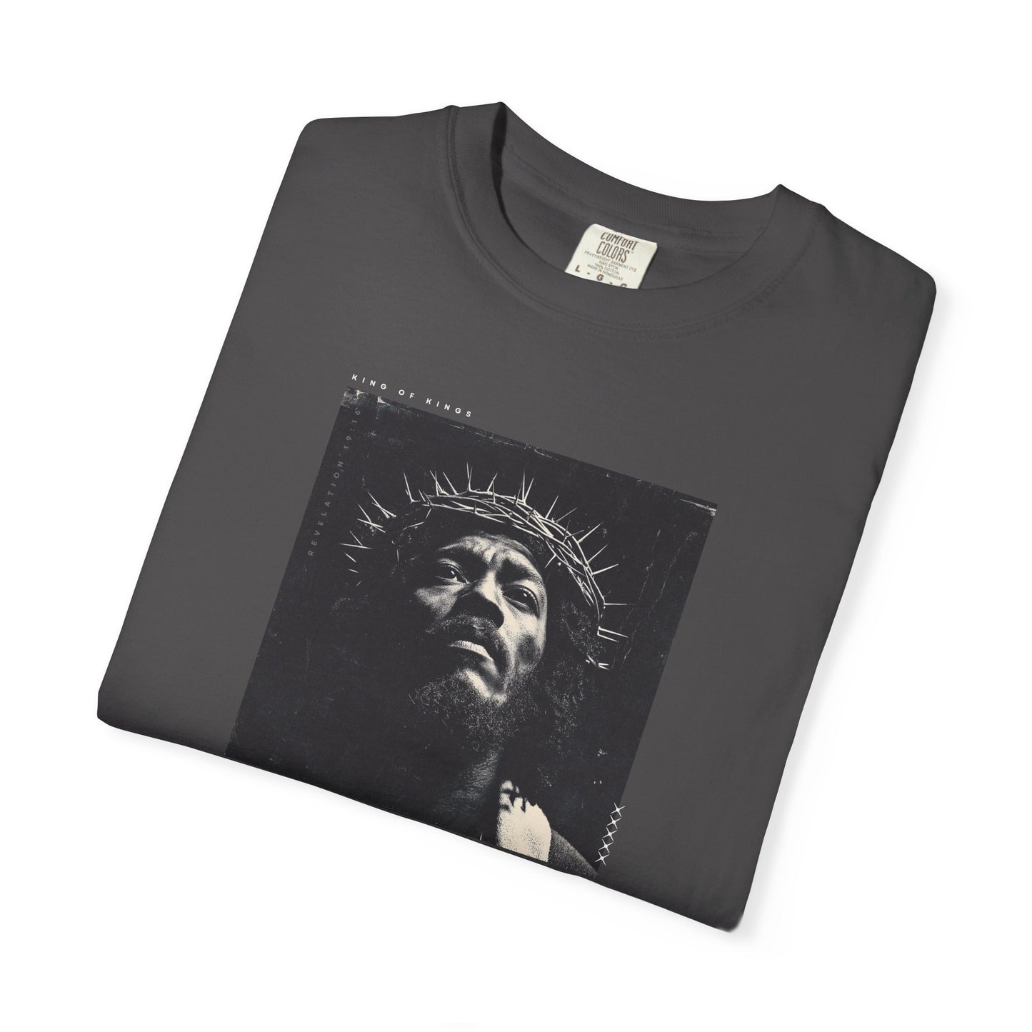 King of Kings T-Shirt – Minimalist Black Jesus Streetwear