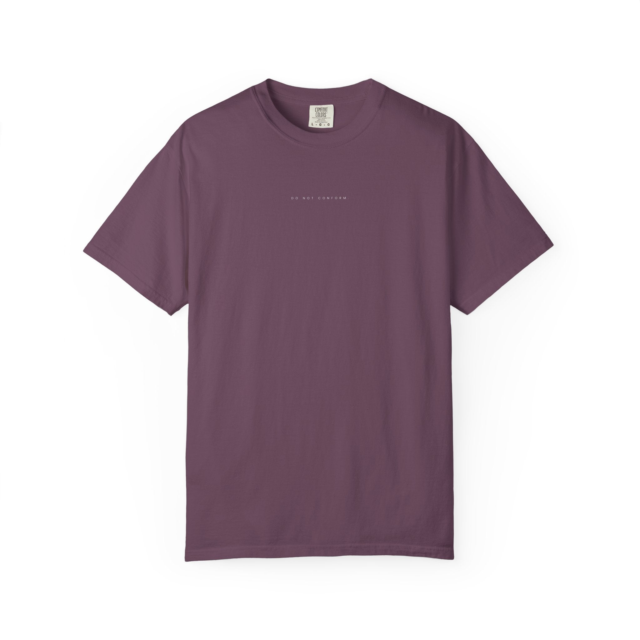 Romans 12:2 Christian Streetwear T-Shirt | Comfort Colors® Faith Tee | Do Not Conform Bible Verse Shirt | Christian Gift Apparel