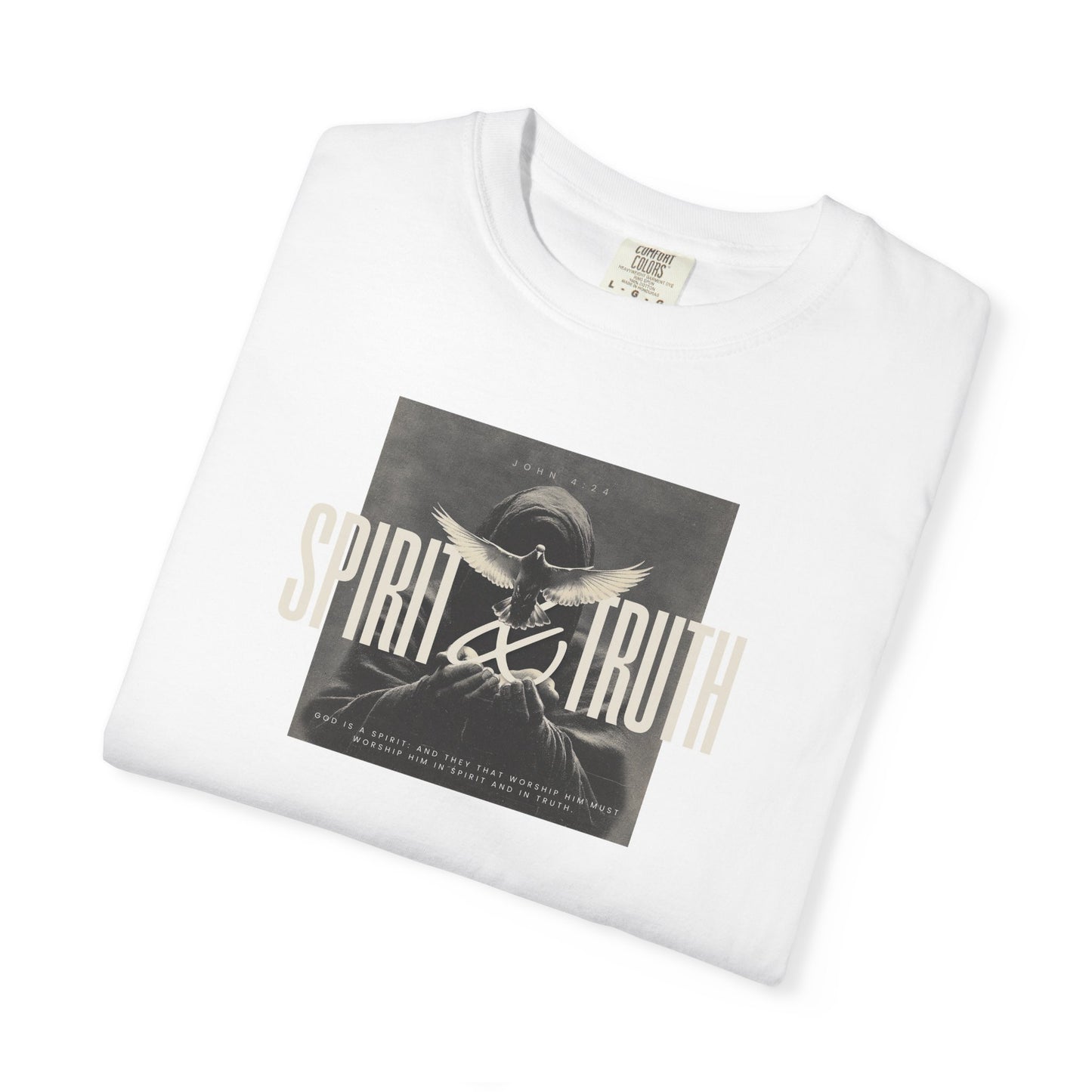 Spirit & Truth Tee – John 4:24 Christian Shirt