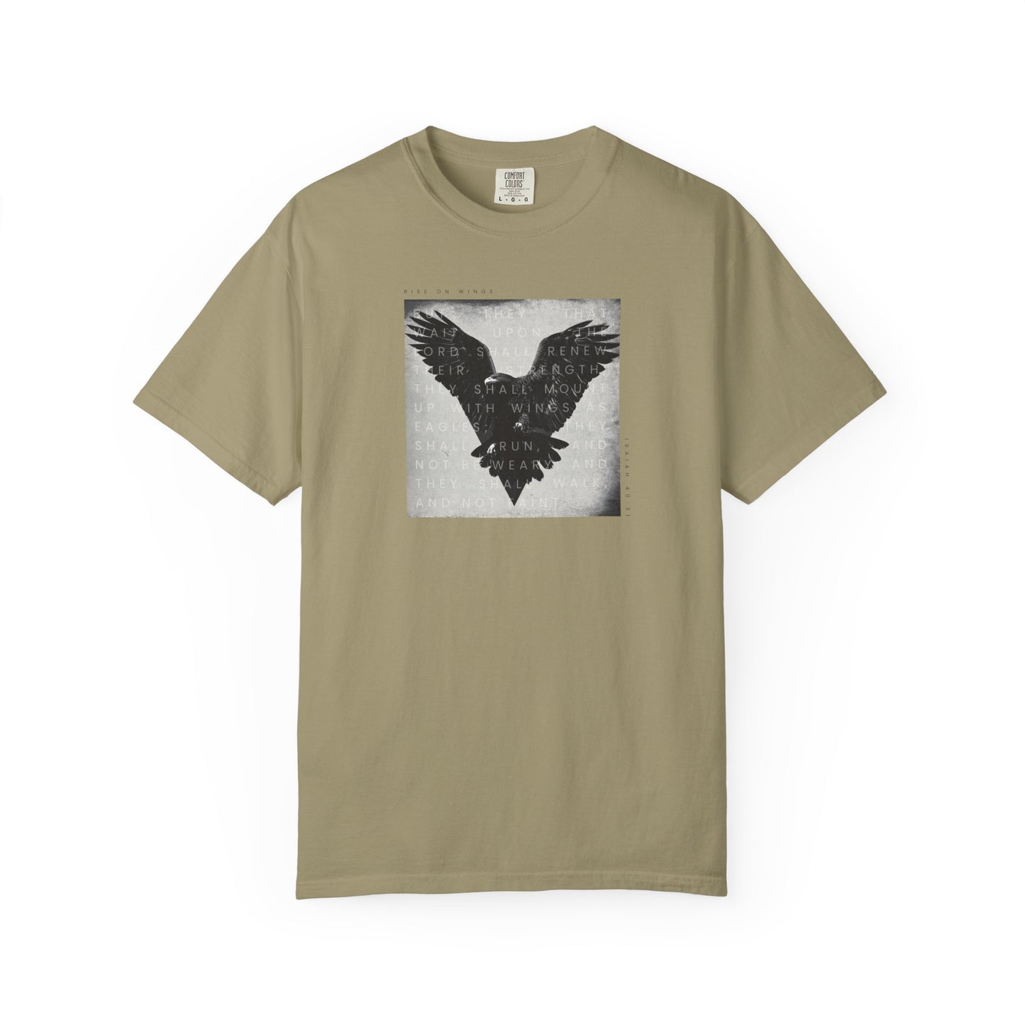 Renewed Strength Tee – Inspired by Isaiah 40:31    White / S-Berry / S-Blue Spruce / S-Brick / S-Graphite / S 