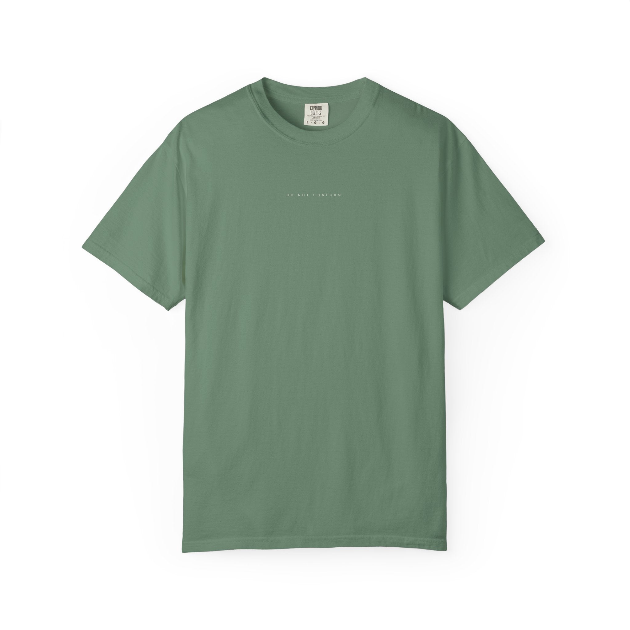 Romans 12:2 Christian Streetwear T-Shirt | Comfort Colors® Faith Tee | Do Not Conform Bible Verse Shirt | Christian Gift Apparel