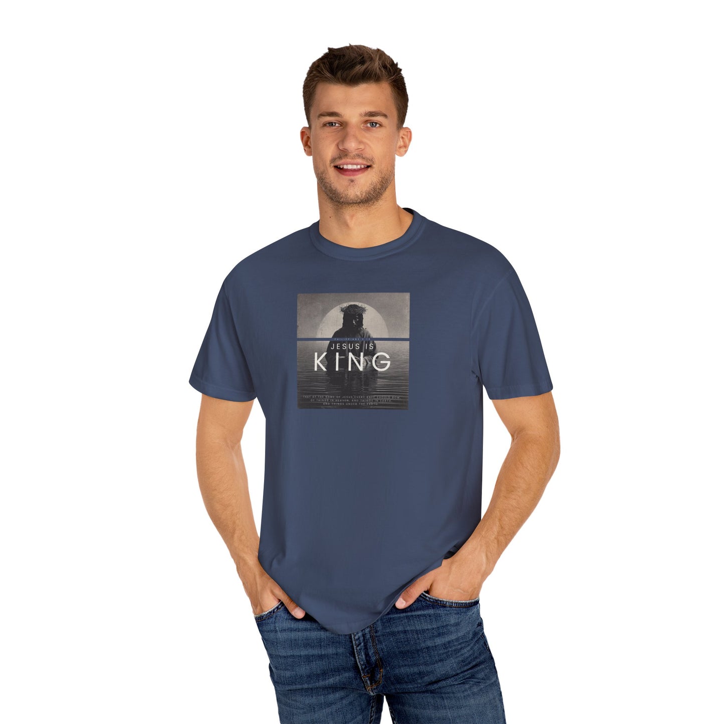 Jesus Is King Tee – Faith-Filled Design with Timeless Style