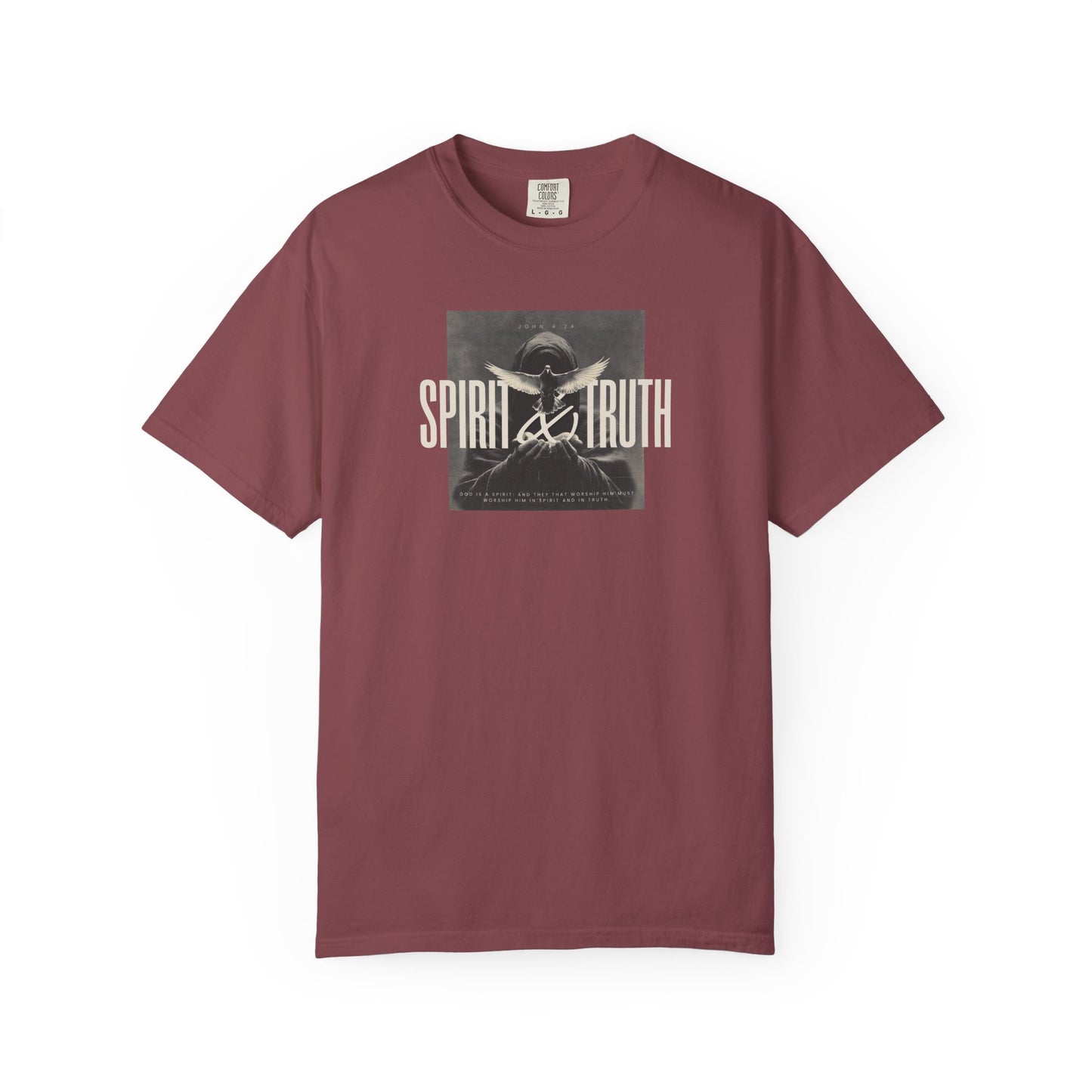 Spirit & Truth Tee – John 4:24 Christian Shirt