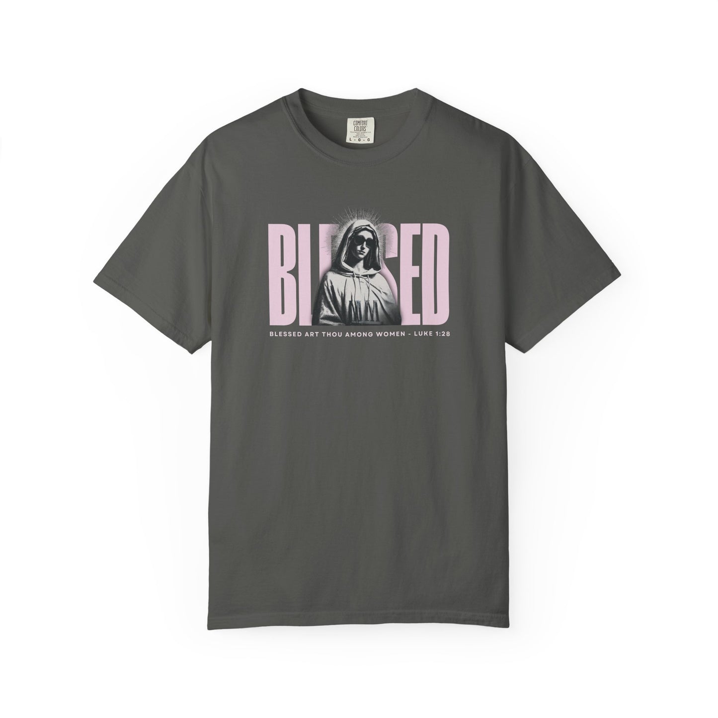 Blessed - Mother Mary T-Shirt For Woman
