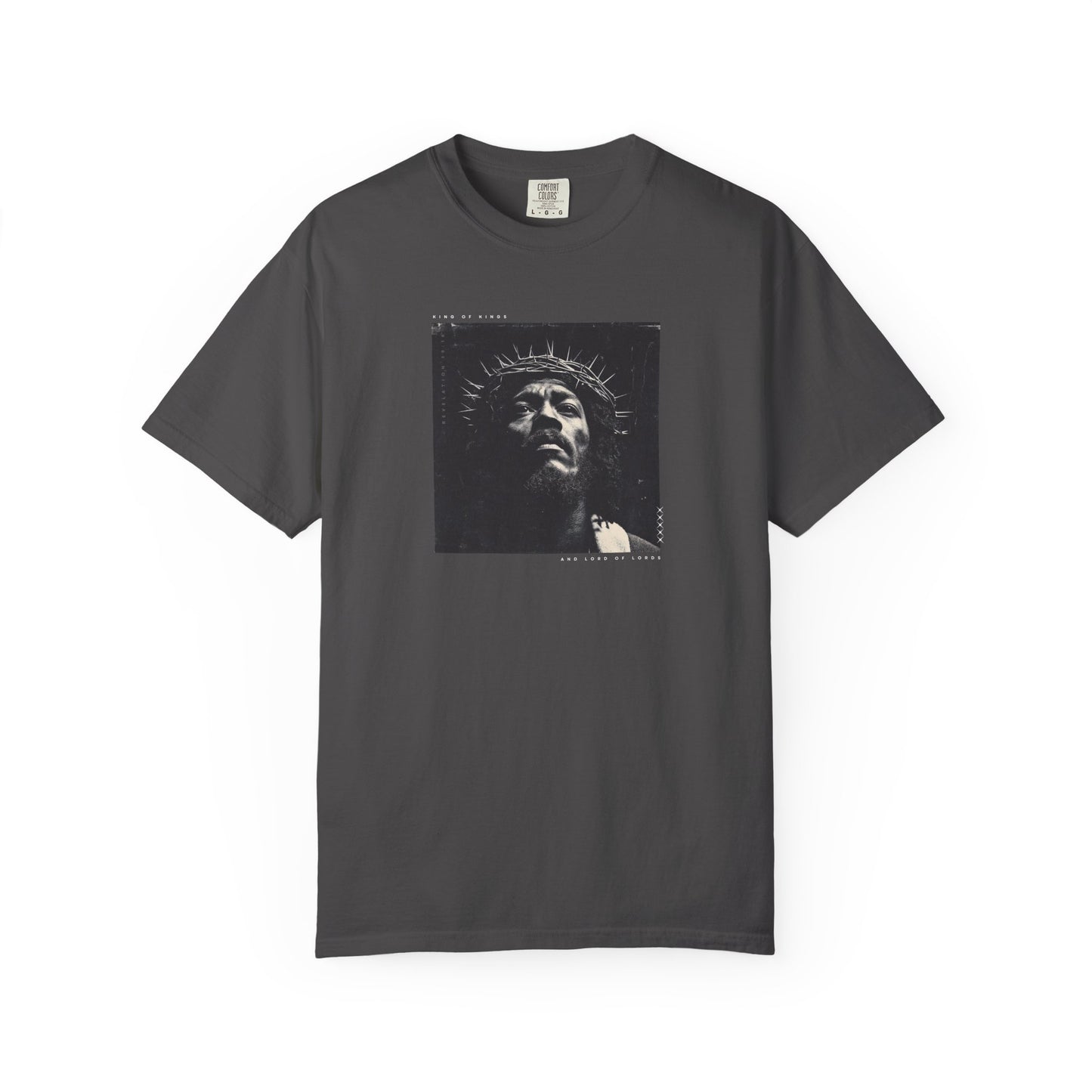 King of Kings T-Shirt – Minimalist Black Jesus Streetwear