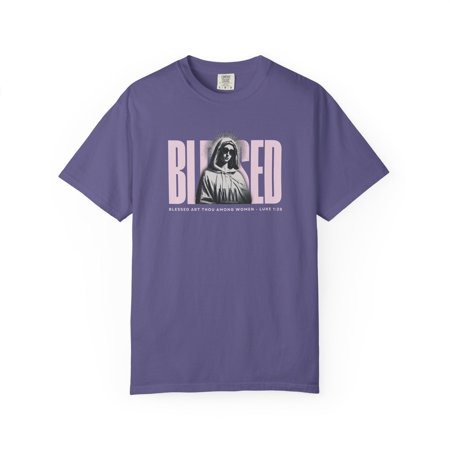 Blessed - Mother Mary T-Shirt For Woman